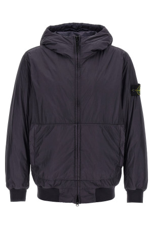 'Crinkle Reps NY' bomber jacket Blue