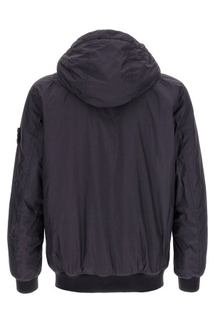 'Crinkle Reps NY' bomber jacket Blue