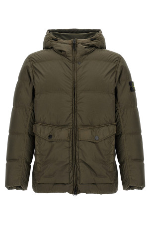 STONE ISLAND 'Crinkle Reps NY' Парка з підкладкою, зелена K2S154100011S0A23V0054
