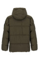 'Crinkle Reps NY' Padded Parka Green