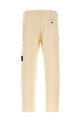 Velvet cargo pants Beige