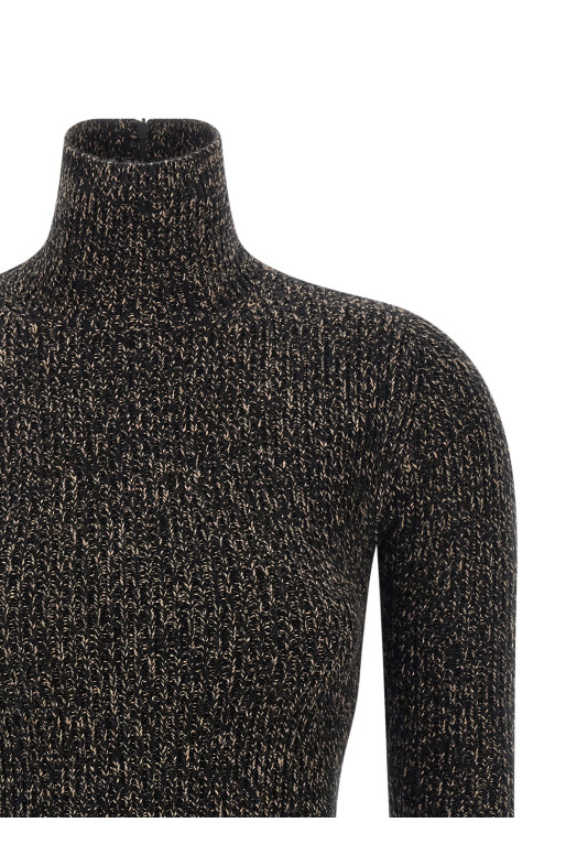 'Azulene1234' turtleneck sweater Black