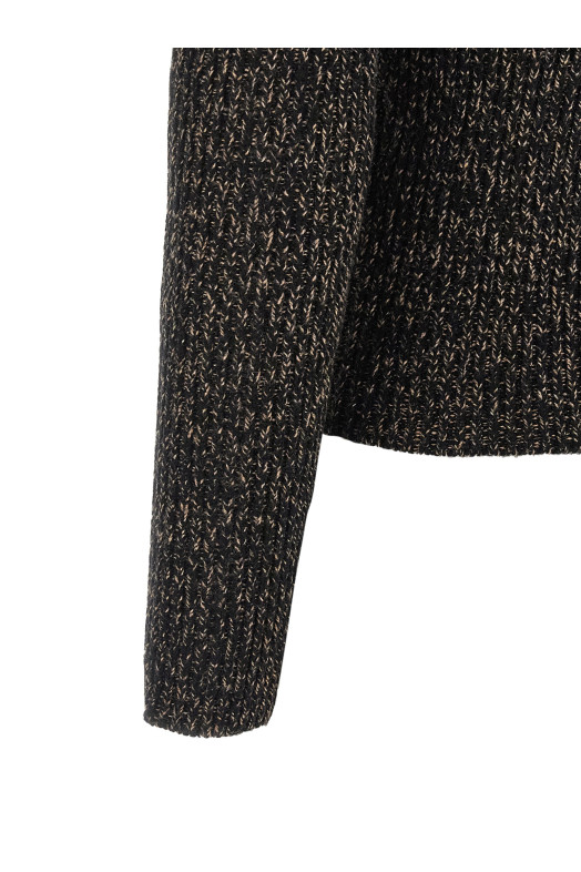 'Azulene1234' turtleneck sweater Black