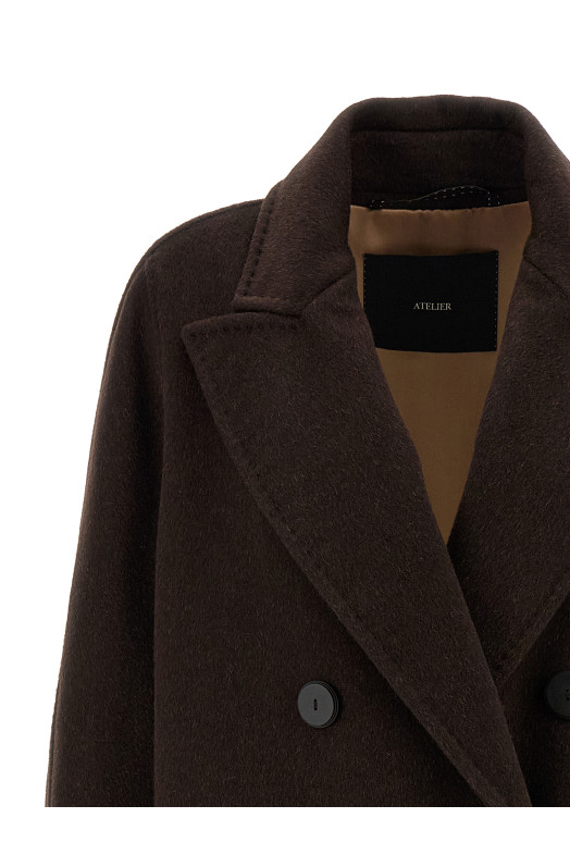 'Angus' coat Brown
