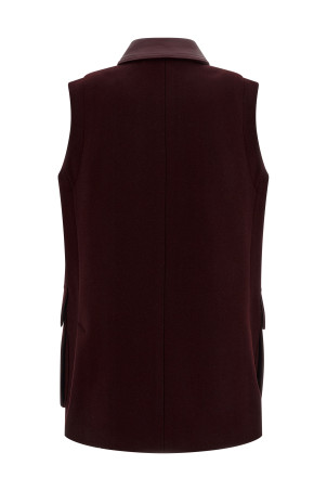 'Aeroso1234' vest Bordeaux