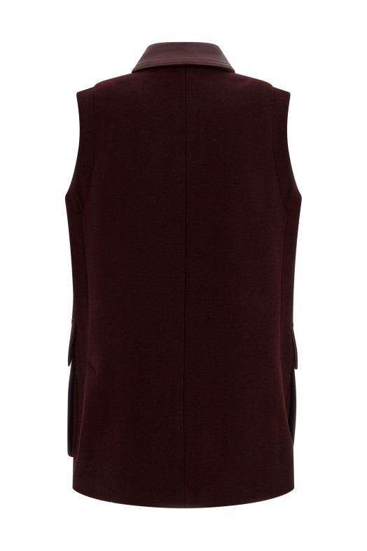 'Aeroso1234' vest Bordeaux