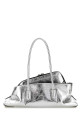 Silver leather small La Passeggiata handbag THE ATTICO (250WAH00058LBT070AA)