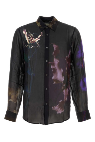 Printed organza Curles shirt DRIES VAN NOTEN (2520207102004)