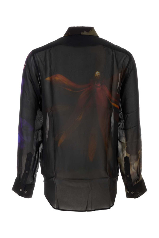 Printed organza Curles shirt DRIES VAN NOTEN (2520207102004)