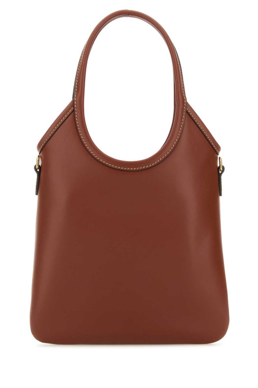 Brick leather shopping bag MIU MIU (5BA281VOLN2CRW)