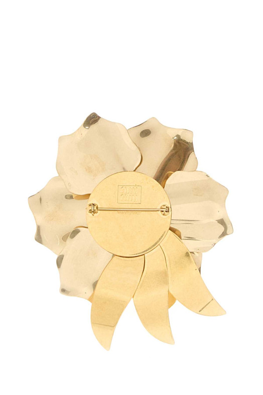 Gold metal pin MIU MIU (5IS1302IEU)