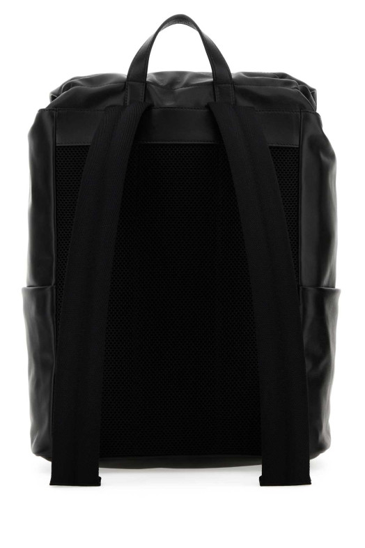 Black leather Fendi Flux backpack Black FENDI (7VZ090AV8B)