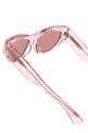 Розовые ацетатные солнцезащитные очки GUCCI (819555J0742)