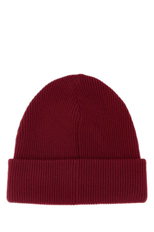 Burgundy wool beanie hat GUCCI (8367043G200)
