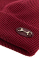 Burgundy wool beanie hat GUCCI (8367043G200)