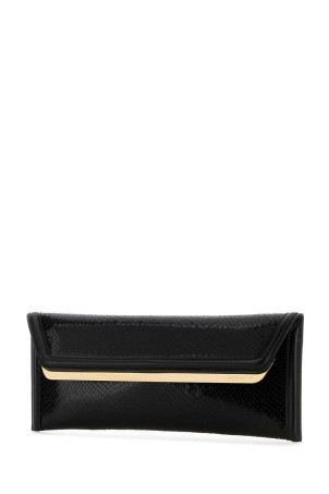 Black leather Evening clutch DSQUARED (CLW004540907866)