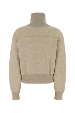 Melange sand cashmere blend cardigan BRUNELLO CUCINELLI (MSH201306)