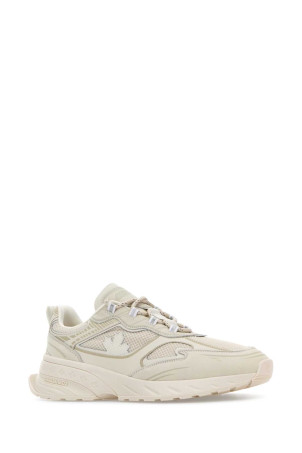 Chalk mesh and leather Sprinter sneakers DSQUARED (SNM044409708520)