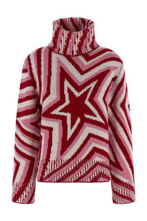 Светр з високим коміром «Міа» Багатоколірний W30012602348