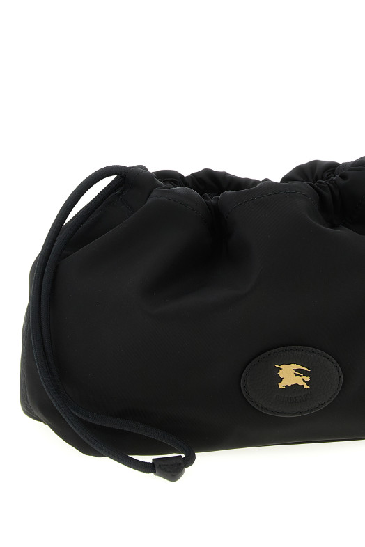 'Knight Stamp' pouch Black