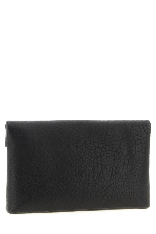 'Envelope' large clutch bag Black