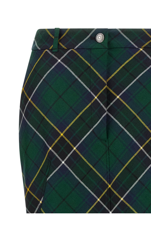 Tartan skirt Green