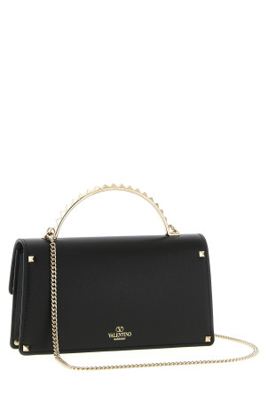 Valentino Garavani 'Rockstud' mini handbag Black