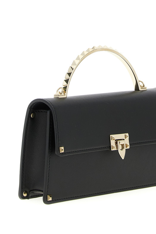Valentino Garavani 'Rockstud' mini handbag Black