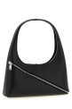 'Zip Baguette' shoulder bag Black