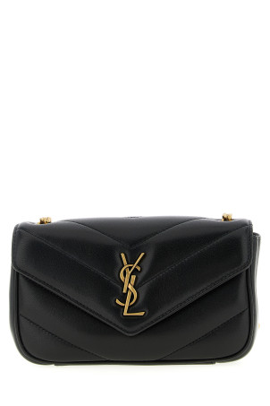 Міні-сумка через плече «Loulou» Чорна 821749AAEAX1000