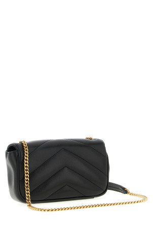 Міні-сумка через плече «Loulou» Чорна 821749AAEAX1000