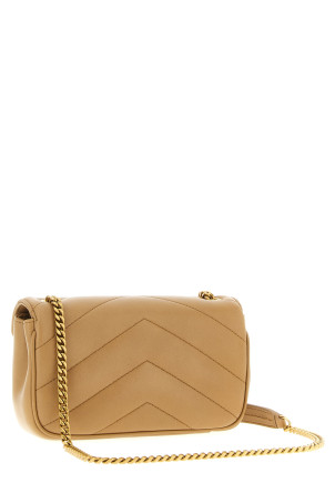 Міні-сумка через плече «Loulou» Бежева 821749AAEAX2357
