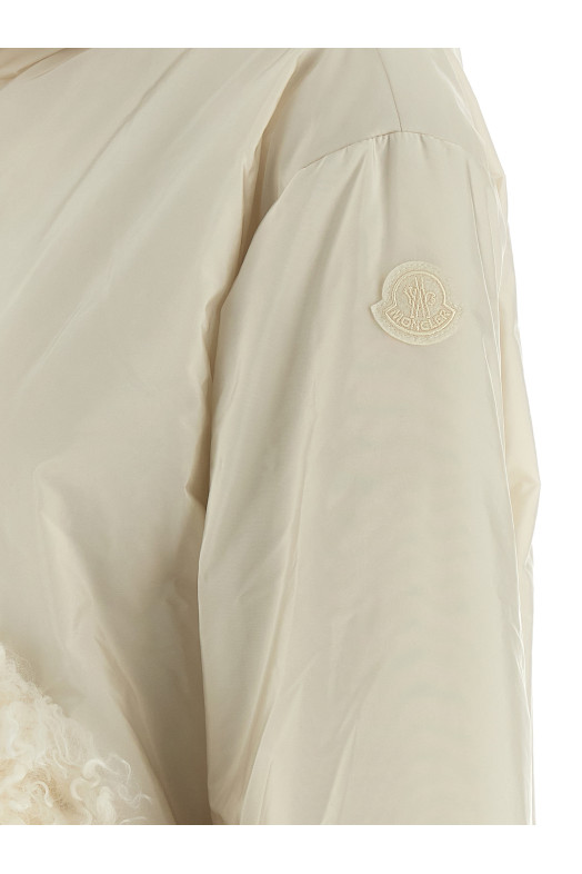 Teddy pocket sweatshirt White