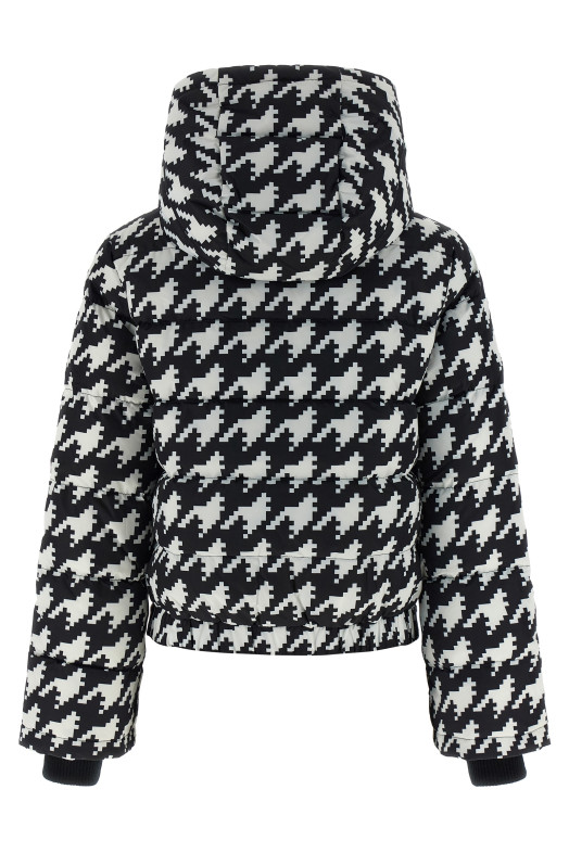 'Polar Flare' down jacket Black-grey