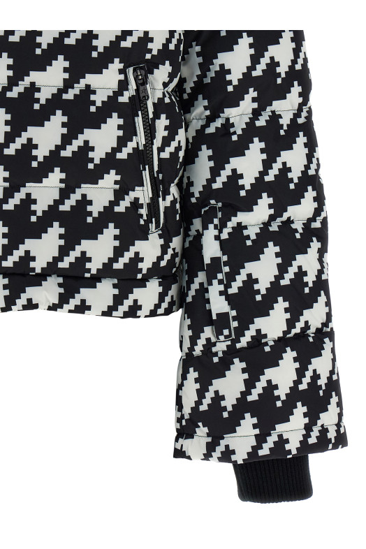 'Polar Flare' down jacket Black-grey