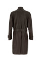 Brown leather trench coat SALVATORE FERRAGAMO (144896788344)