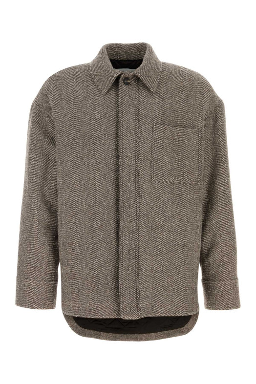 Embroidered wool blend jacket SALVATORE FERRAGAMO (144953788830)