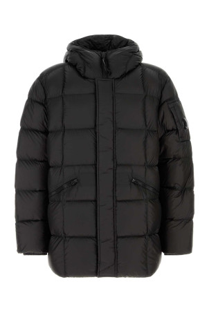 LONG JACKET IN DD-SHELL Black C.P. COMPANY (19CMOW182A110416A)