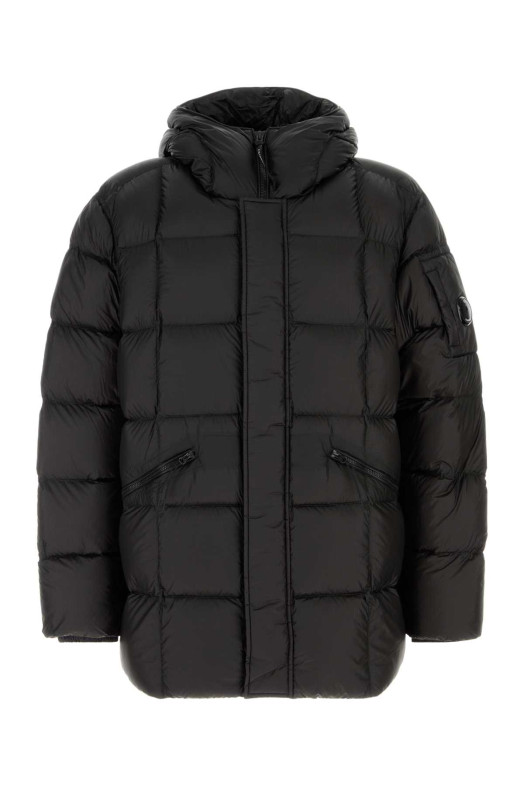 LONG JACKET IN DD-SHELL Black C.P. COMPANY (19CMOW182A110416A)
