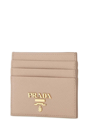 Powder pink leather card holder PRADA (1MC025QWA)