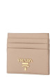 Powder pink leather card holder PRADA (1MC025QWA)