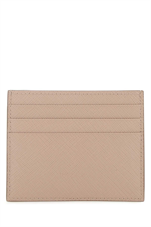 Powder pink leather card holder PRADA (1MC025QWA)