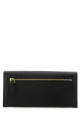 Черный кожаный кошелек Black PRADA (1MH132QHH)