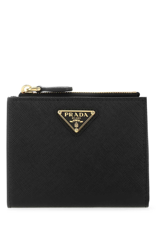 Black leather wallet Black PRADA (1ML050QHH)