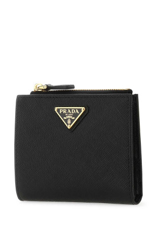 Black leather wallet Black PRADA (1ML050QHH)