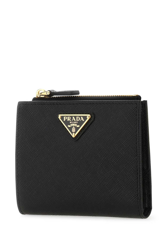 Black leather wallet Black PRADA (1ML050QHH)