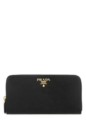 Black leather wallet Black PRADA (1ML506QWA)