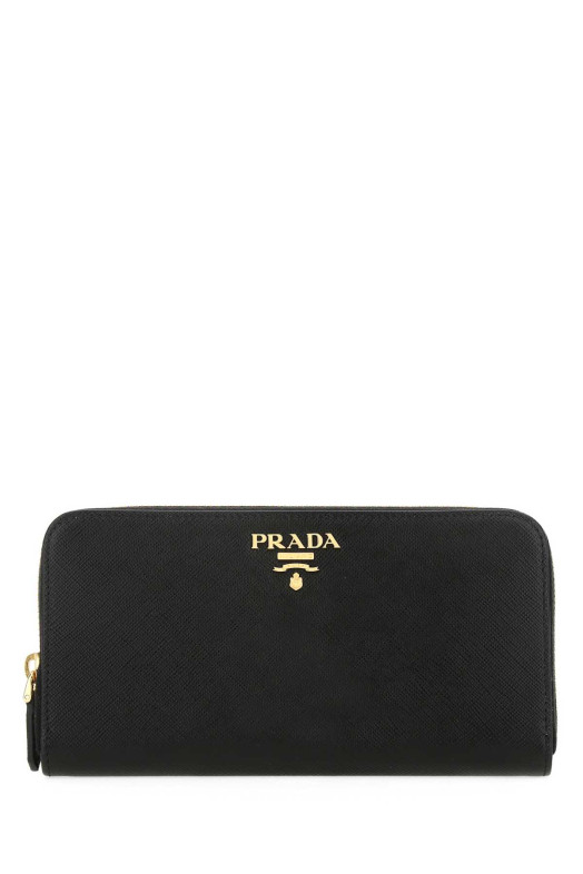 Black leather wallet Black PRADA (1ML506QWA)