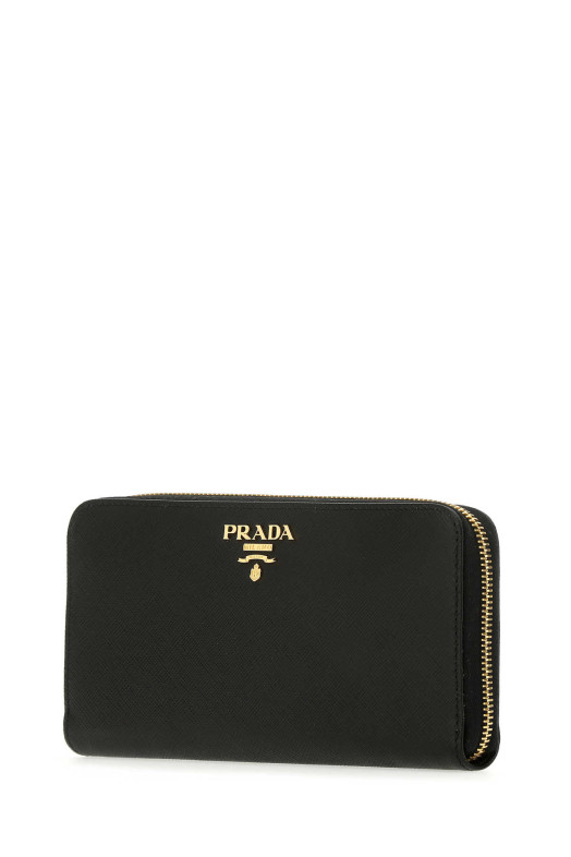 Black leather wallet Black PRADA (1ML506QWA)