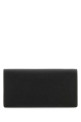 Black leather clutch Black PRADA (1NF0592DB3)